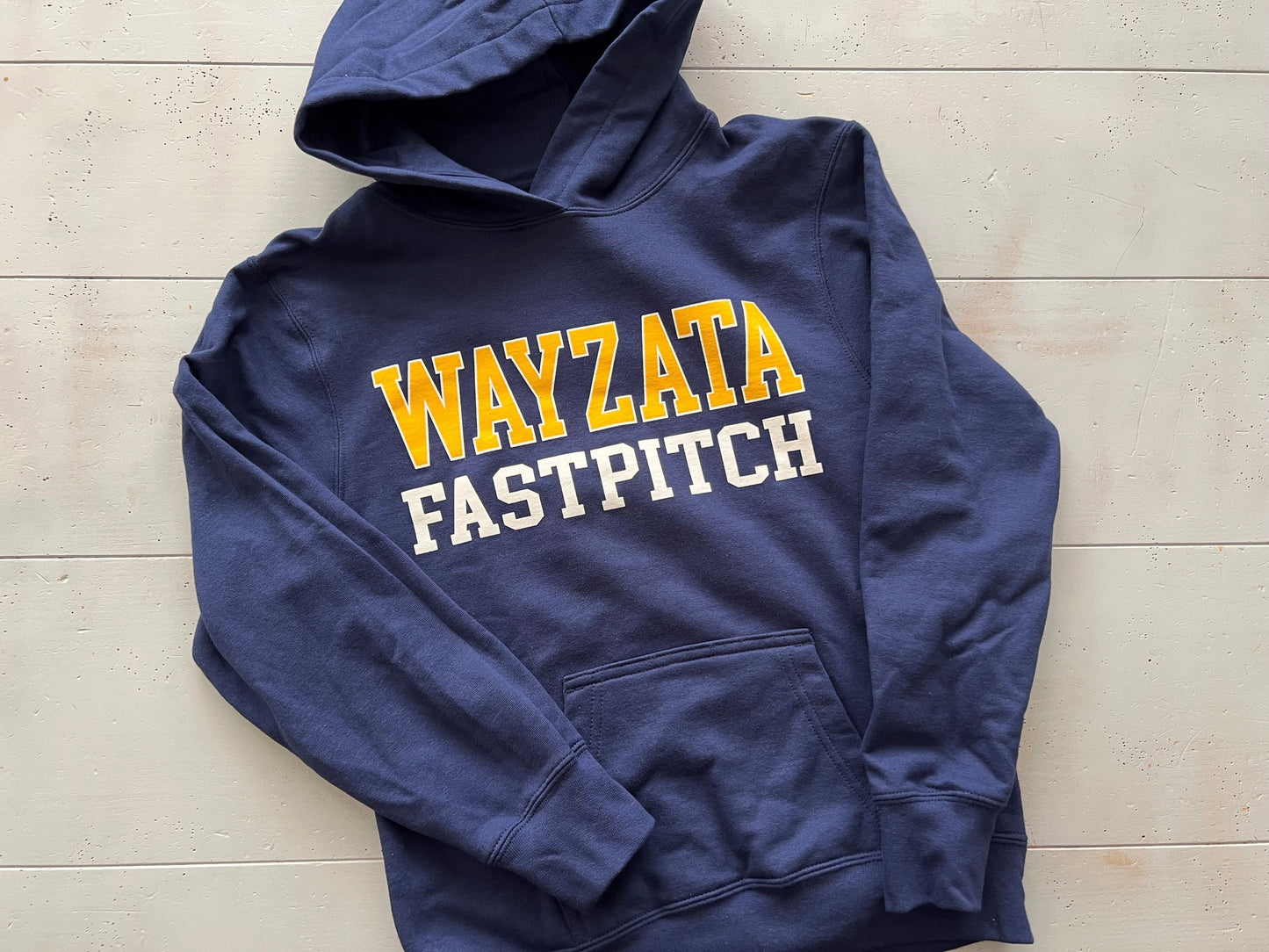 Pre Order - PWYSA - Youth Navy Hooded Sweatshirt