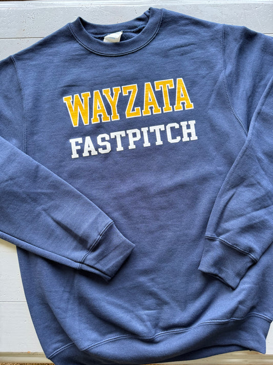 Coach - PWYSA - Adult Navy Crewneck Sweatshirt