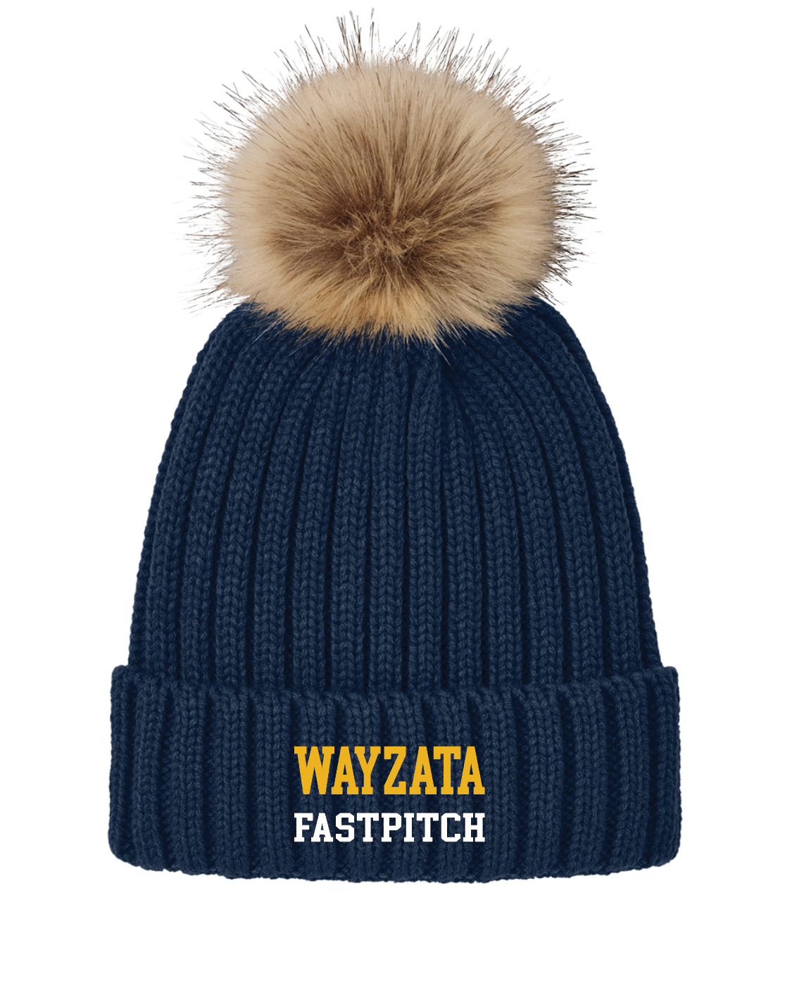 Coach - PWYSA - Faux Fur Pom Beanie