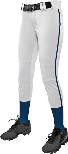 White Pants w/ Navy stripe 14U-HS ONLY